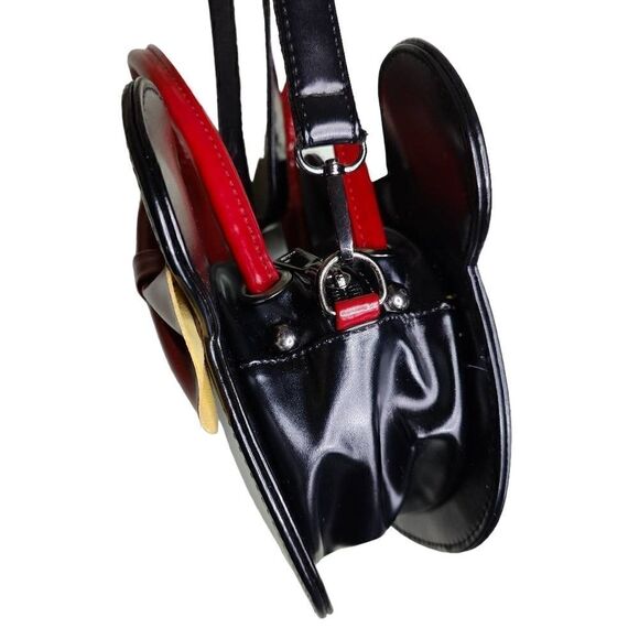 Disney Minnie Mouse Face Shape Crossbody Purse - Picture 9 of 10